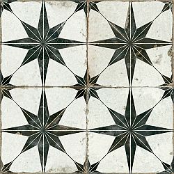 Dlažba Peronda FS Star negro 45x45 cm mat FSSTARN