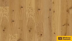 Drevená olejovaná podlaha Weitzer Parkett Oak Rustic 11mm, intenzivně kartáčovaná 64584