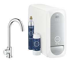 Drezová batéria Grohe Blue Home s filtrom chróm 31498001