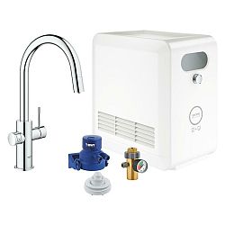 Drezová batéria Grohe Blue Professional s vyťahovacou sprškou chróm 31325002