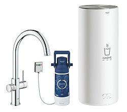 Drezová batéria Grohe Red s výpusťou chróm 30079001