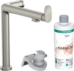 Drezová batéria Hansgrohe Aqittura bez výpuste nerez 76802800