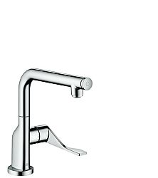 Drezová batéria Hansgrohe Axor Citterio s otočným ramienkom vzhľad nerezu 39860800