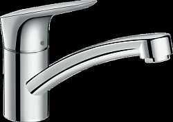 Drezová batéria Hansgrohe Logis M31 nízkotlaká s otočným ramienkom chróm 71831000