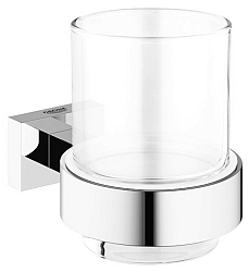 Držiak pohárov Grohe Essentials Cube chróm 40755001