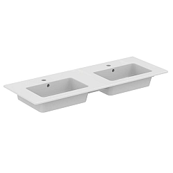 Dvojumývadlo Ideal Standard Tempo 121x45 cm dva otvory pre batériu E053401