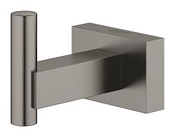 Háčik Grohe Essentials Cube kartáčovaný Hard Graphite G40511AL1