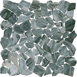 Kamenná mozaika Premium Mosaic Stone šedá 30x30 cm mat STMOSGYW