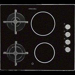 Kombinovaná varná doska Electrolux čierna EGE6172NOK