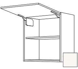 Kuchynská skrinka horní Naturel Erika24 výklopná 60x72x35 cm bílá lesk 450.WM601