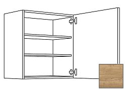 Kuchynská skrinka horní Naturel Sente24 s dvierkami 60x72x35 cm dub sierra 405.W601.R