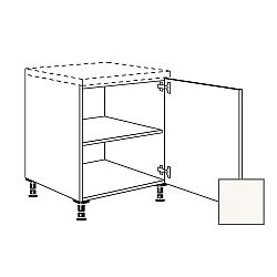 Kuchynská skrinka spodní Naturel Erika24 s dvierkami 30x87x56 cm bílá lesk 450.UD30.R