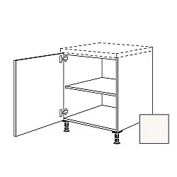 Kuchynská skrinka spodní Naturel Erika24 s dvierkami 60x87x56 cm bílá lesk 450.UD60.L