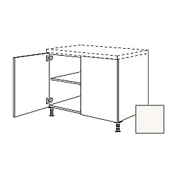 Kuchynská skrinka spodní Naturel Erika24 s dvierkami 90x87x56 cm bílá lesk 450.UD90
