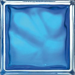 Luxfera Glassblocks blue 19x19x8 cm lesk 1908WBB