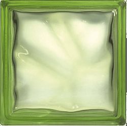 Luxfera Glassblocks green 19x19x8 cm lesk 1908WGREEN