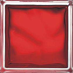 Luxfera Glassblocks red 19x19x8 cm lesk 1908WREBR