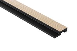 Obkladová lamela pravé ukončenie Fineza Slat Medium Light oak 270X2,3 cm SLAT02LOR