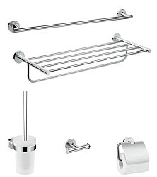 Sada doplnkov Hansgrohe Logis chróm 41728000