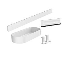 Sada doplnkov Hansgrohe WallStoris vo farbe matná biela 27967700