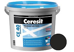 Škárovacia hmota Ceresit CE 40 coal 5 kg CG2WA CE40518