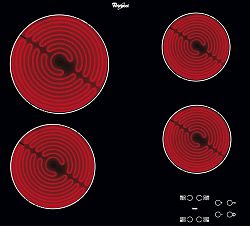 Sklokeramická varná doska Whirlpool AKT8090NE