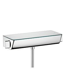 Sprchová batéria Hansgrohe Ecostat Select s poličkou 150 mm biela/chróm 13111400