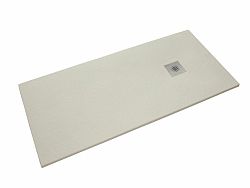 Sprchová vanička obdĺžniková SIKO 120x90 cm liaty mramor Blanco SIKOSTONE12090SB