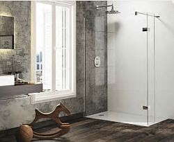 Sprchová zástena walk-in 130 cm Huppe Solva pure ST3605.092.322