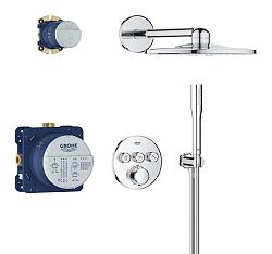 Sprchový systém Grohe Precision SmartControl vrátane podomietkového telesa chróm 34874000