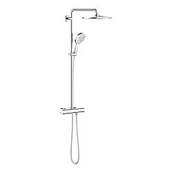 Sprchový systém Grohe RAINSHOWER SmartActive na stenu s termostatickou batériou chróm 26647000