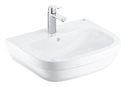 Umývadlo Grohe EURO-CERAMIC 59,5x48,2 cm alpská bílá otvor na batériu 39642000