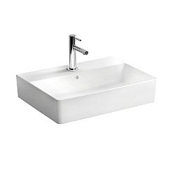 Umývadlo VitrA Nuo 60x44 cm s otvorom uprostred 7432-003-0001