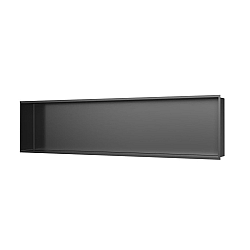 Vstavaná polička SAT Aurum gun metal 119x26 cm SATAURN12128BGM