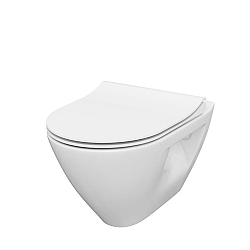 Wc s doskou softclose závesné Cersanit Mille so zadným odpadom S701-454