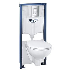 Závesný wc set do ľahkých stien / predstenová Grohe Bau Ceramic 39586000