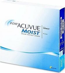 Acuvue Moist 1 Day (90 šošoviek) dioptria: -3.50, zakrivenie: 8.50