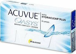 Acuvue Oasys with Hydraclear Plus (6 šošoviek) dioptria: -6.50, zakrivenie: 8.40