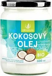 Allnature Kokosový olej BIO 500ml