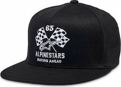 Alpinestars Double Check Flatbill Hat čierna/biela, veľkosť L/XL