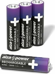 AlzaPower Rechargeable HR6 (AA) 2500 mAh 4 ks v eko-boxe