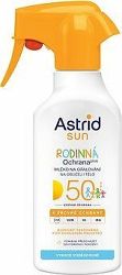 ASTRID SUN Rodinné mlieko na opaľovanie sprej SPF 50 270 ml