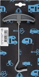 Bo-Camp Peg lifter With plastic grip grey