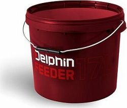 Delphin Okrúhle vedro s vekom Feeder 17 l