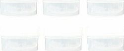 FOX Bait Tubs Half Size – 6 ks