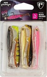 FOX Rage Slick Shad 9 cm UV Mixed Colours 5 ks