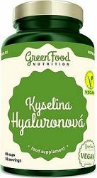 GreenFood Nutrition Kyselina Hyalurónová 60cps