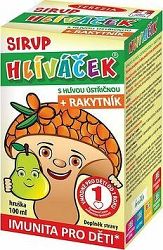 HLÍVÁČEK sirup s hlivou a rakytníkom HRUŠKA 100 ml