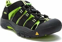 KEEN NEWPORT H2 K black/lime green EU 24/146 mm