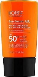 KORFF Sun Secret Ultraľahký pleťový fluid SPF 50+ 50 ml